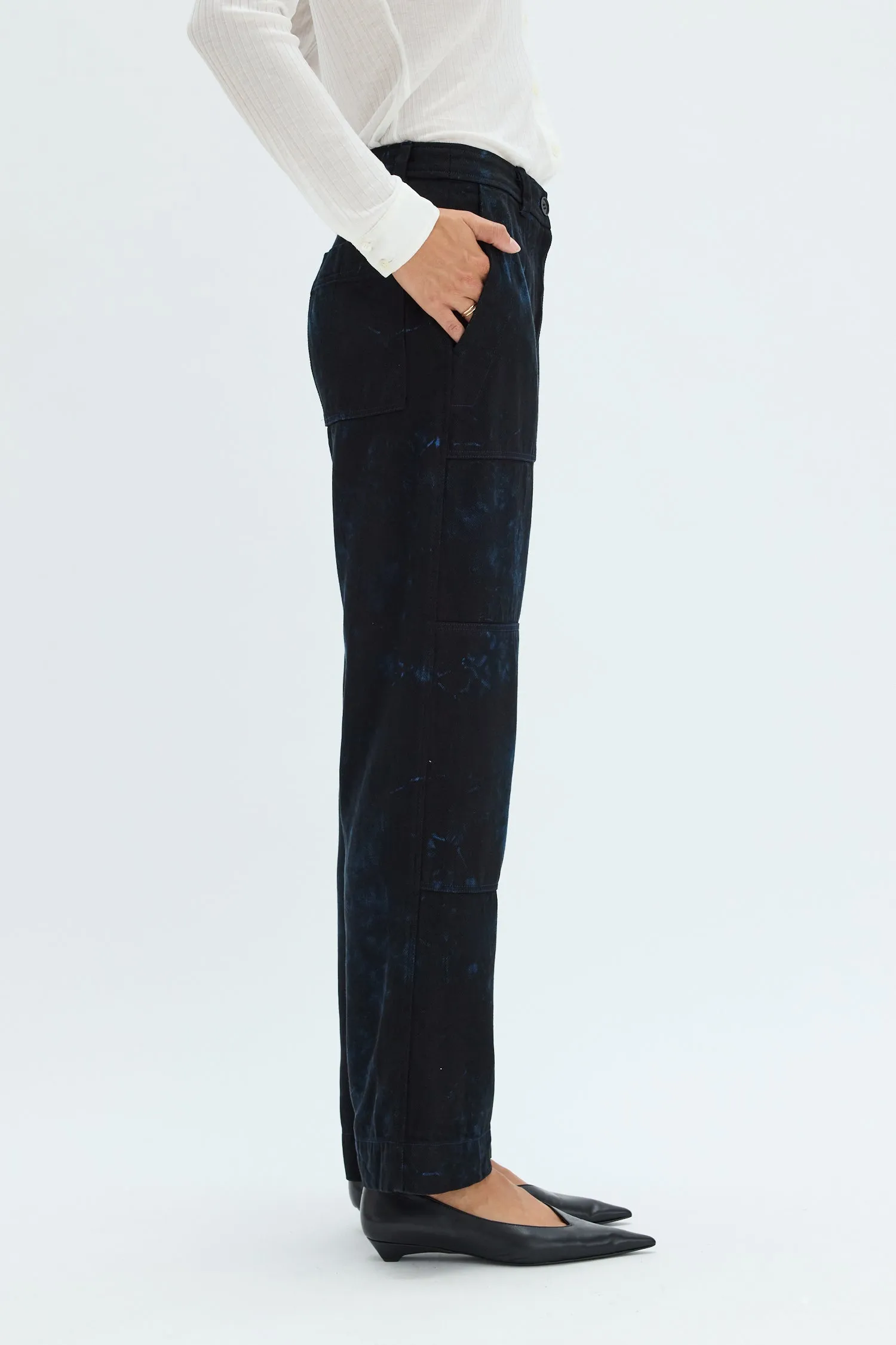 Denim Indigo Work Pant