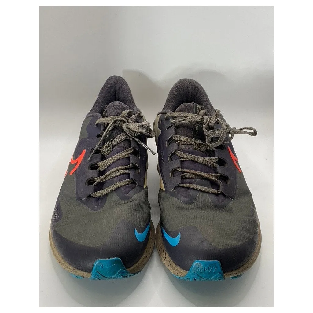 NIKE Men's Gray Air Zoom Pegasus 39 Lace-Up Running Sneakers SZ 11